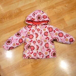 Circo Baby Girl Winter Puffer Coat Size 18 Months
